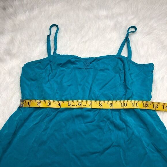 Volcom Women’s Blue Ombré Sleeveless Smocked Maxi Dress Size S - Picture 5 of 10